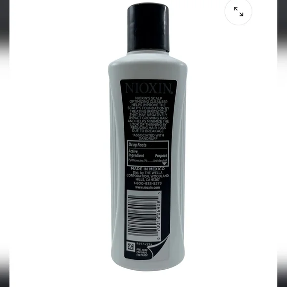 New Nioxin Pyrithione Zinc Dandruff Shampoo Scalp Optimizing Clanser 6.7OZ - Picture 2 of 4